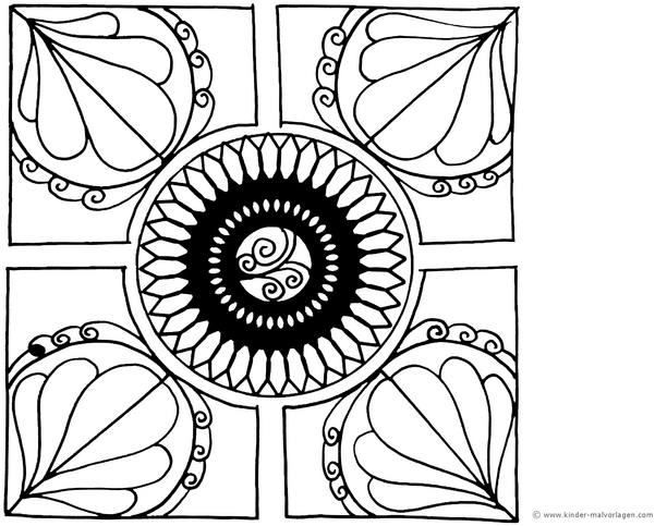 geometrisches-muster-mit-muscheln-und-spiralen
