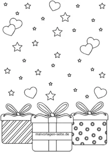 geschenke-herzen-sternen-malen