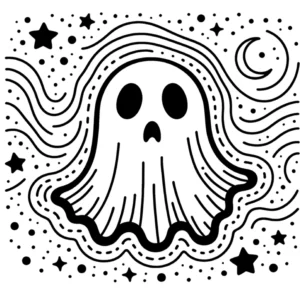 gespenst-mit-sternen-und-mond-halloween-malvorlage