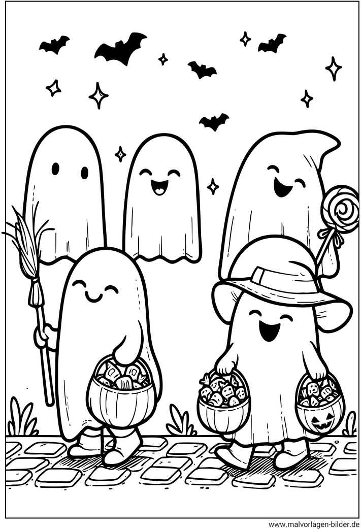 gespenster-halloween-ausmalvorlage