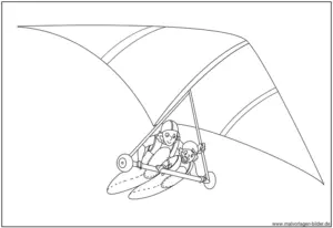 gleitflugzeug-mit-kindern-ausmalbild
