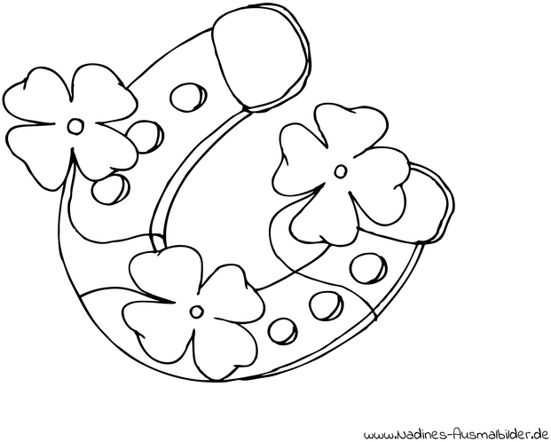 glueckshufeisen-mit-blumen-ausmalvorlage