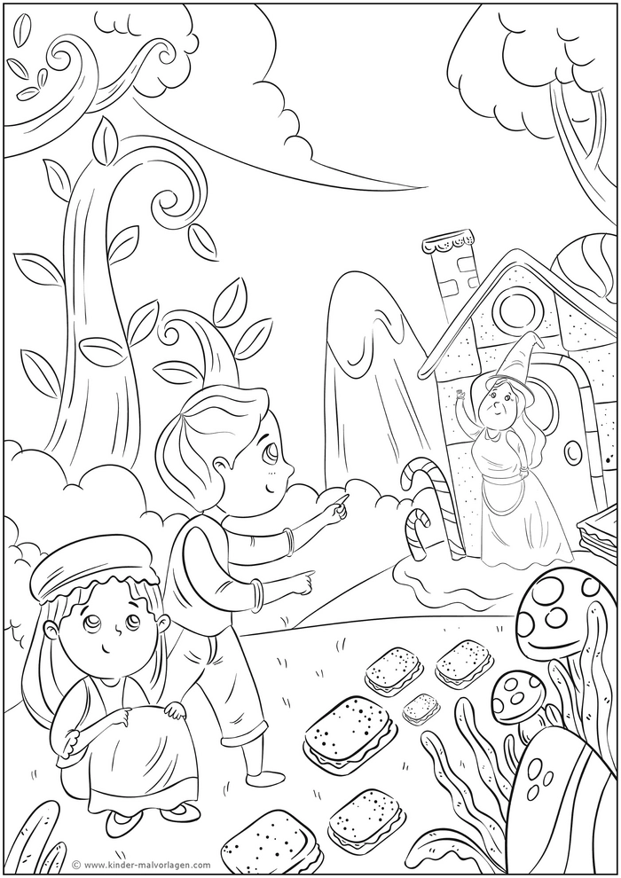 haensel-und-gretel-mit-buntem-haus-und-fantasie-elementen