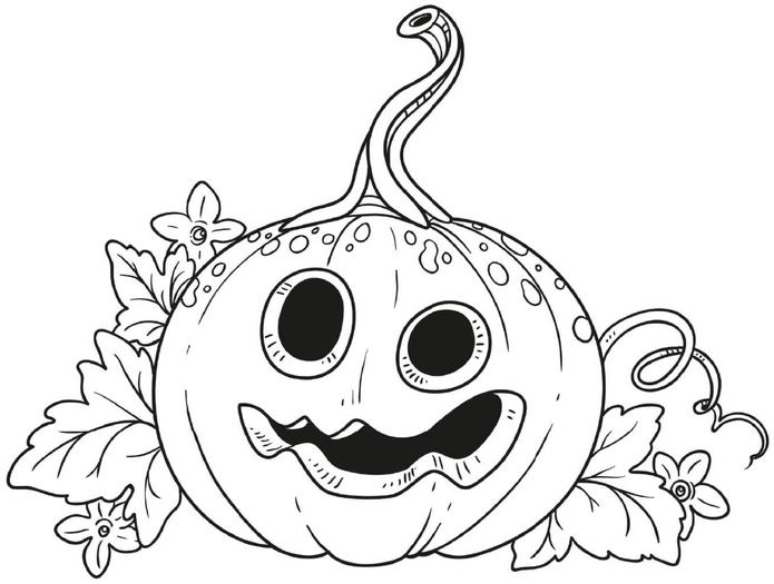halloween-kuerbis-mit-blumen-ausmalvorlage