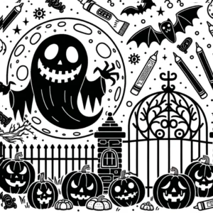 halloween-malvorlage-geister-kuerbis-kreativ