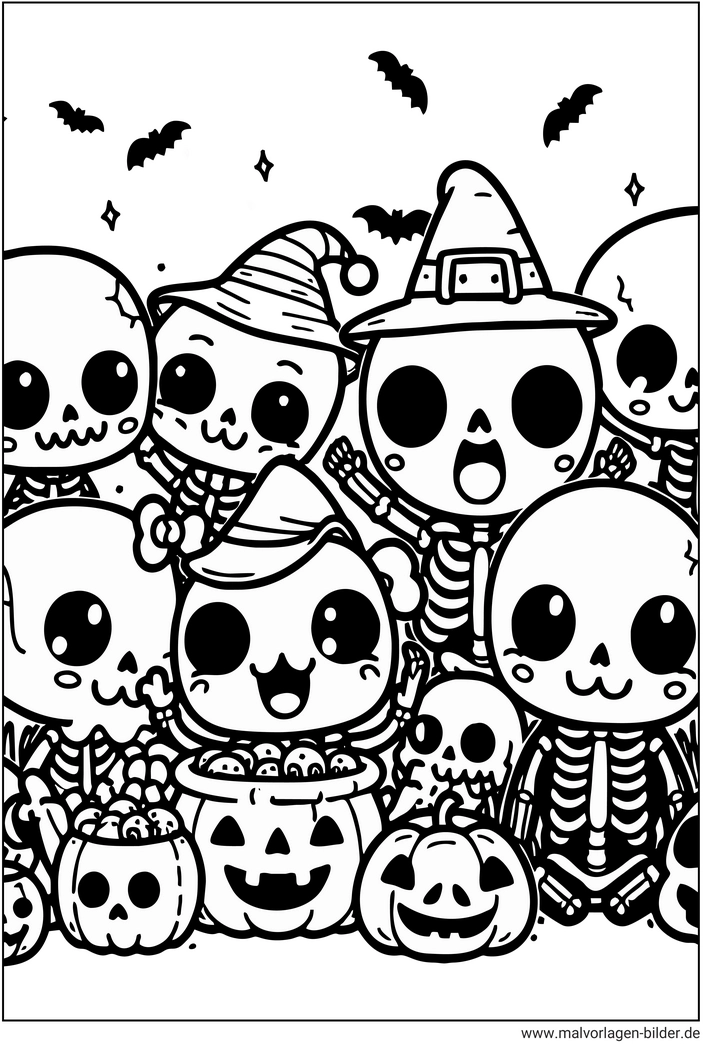 halloween-skelette-ausmalvorlage-fuer-kinder