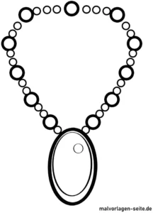 halskette-mit-anhaenger-ausmalen