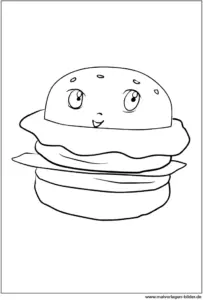 hamburger-lustig-ausmalen-vorlage
