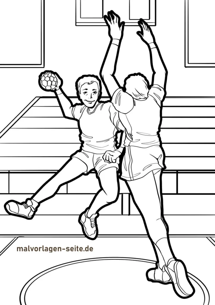 handballspieler-in-aktion-malen