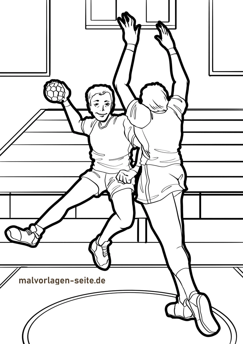 handballspieler-in-aktion-malen