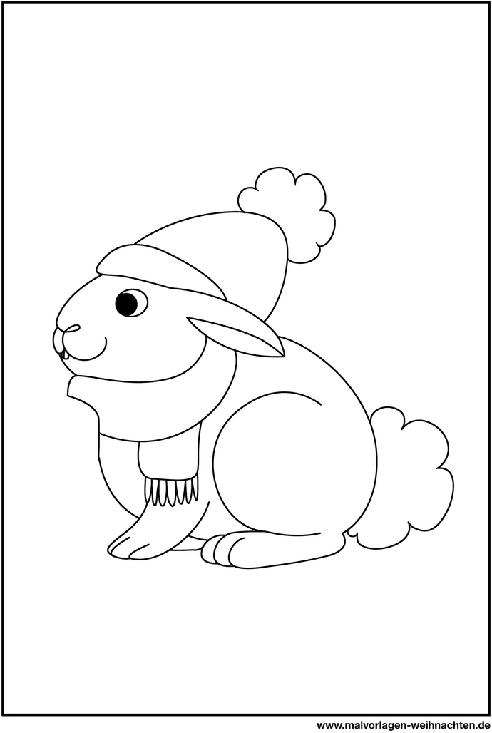hase-im-winteroutfit-ausmalen