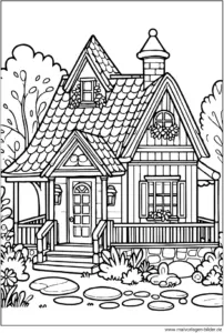 haus-mit-veranda-ausmalvorlage