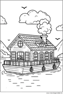 hausboot-ausmalbild-fuer-kinder