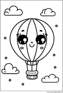 heissluftballon-malen-ausmalvorlage