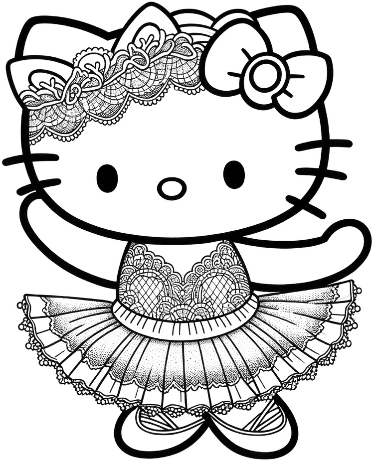 hello-kitty-ballett-ausmalbild-vorlage