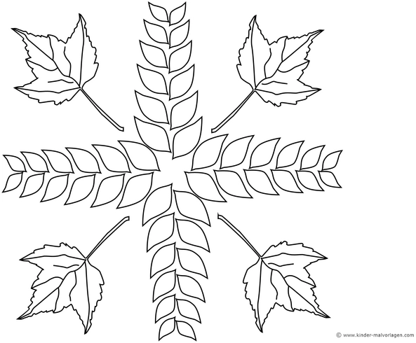 herbstlaub-malvorlage-blätter-zum-ausmalen