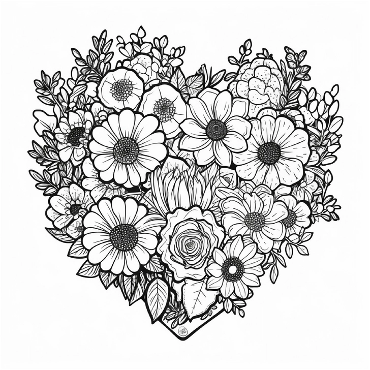 herz-aus-blumen-malen-vorlage