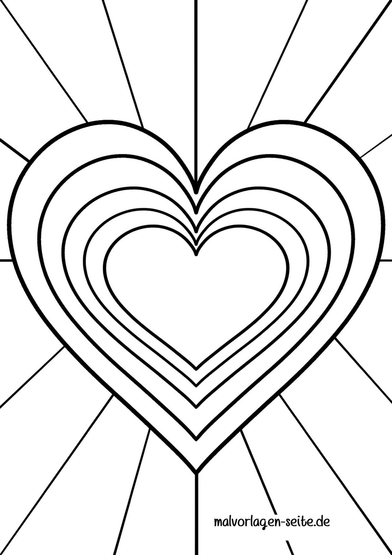 herz-mit-strahlen-und-konzentrischen-formen