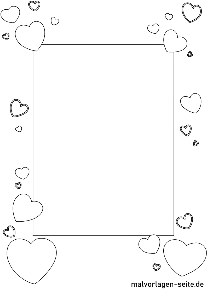 herzrahmen-ausmalvorlage