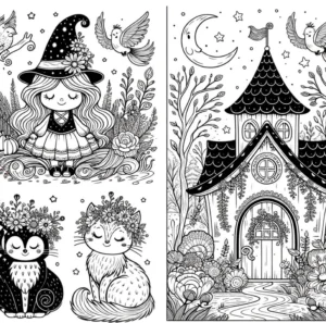 hexen-und-tiere-malen-und-ausmalen