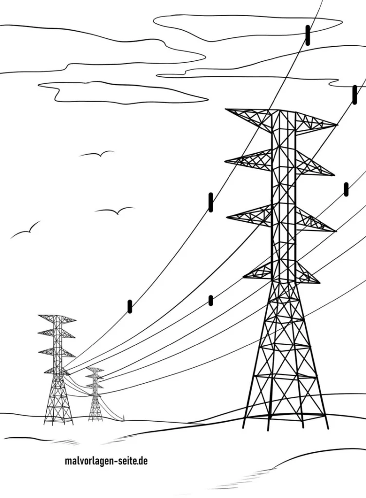 hochspannungsleitungen-in-landschaft-ausmalen