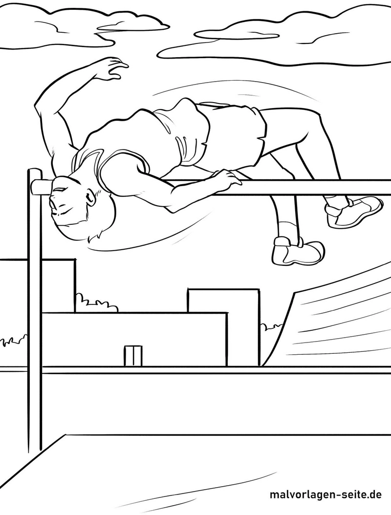 hochsprung-athlet-sport-ausmalvorlage