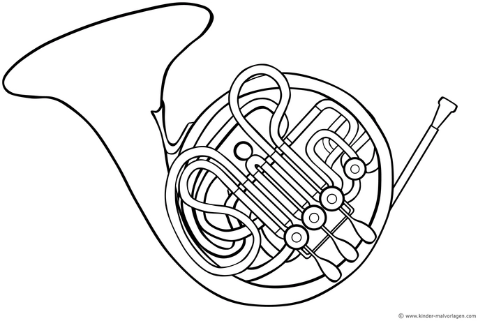 horn-malvorlage-fuer-kinder-mit-musikinstrumenten