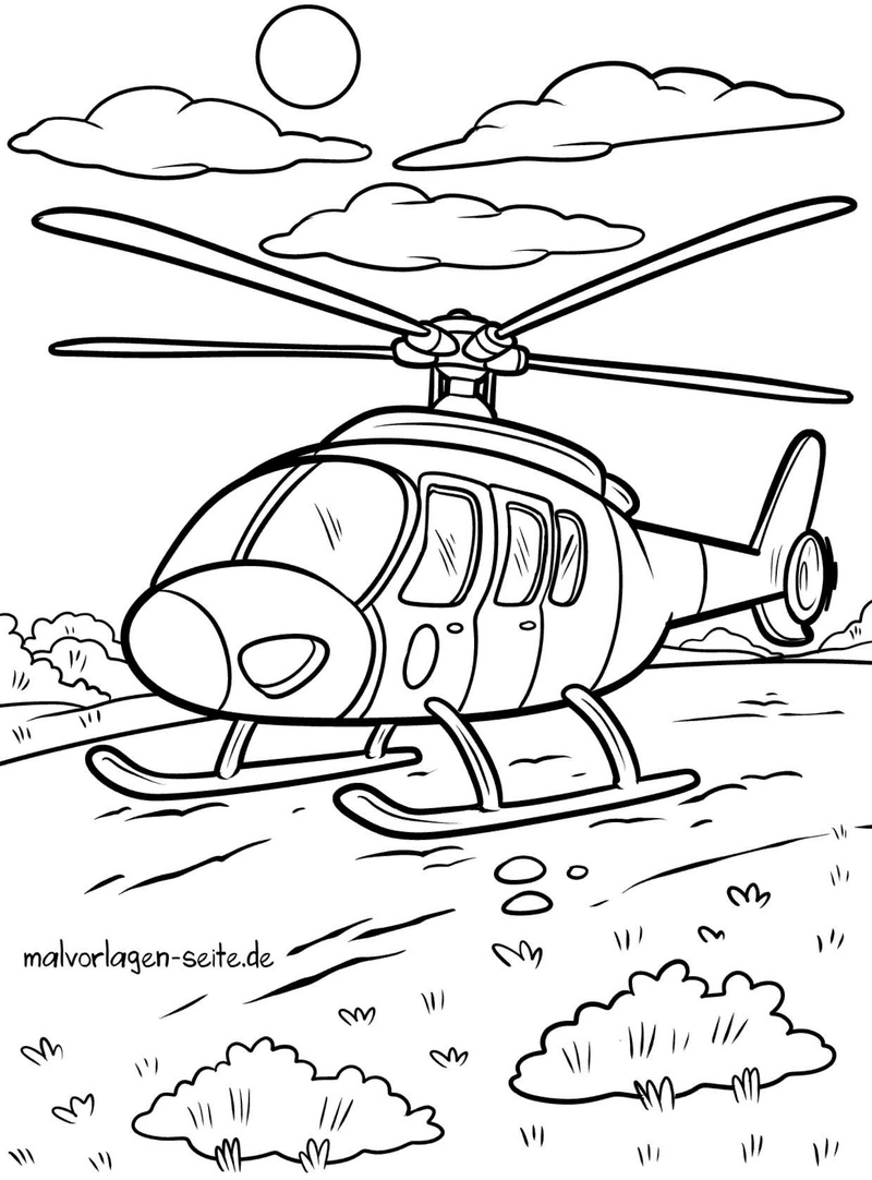 hubschrauber-in-der-natur-mit-sonne-und-wolken