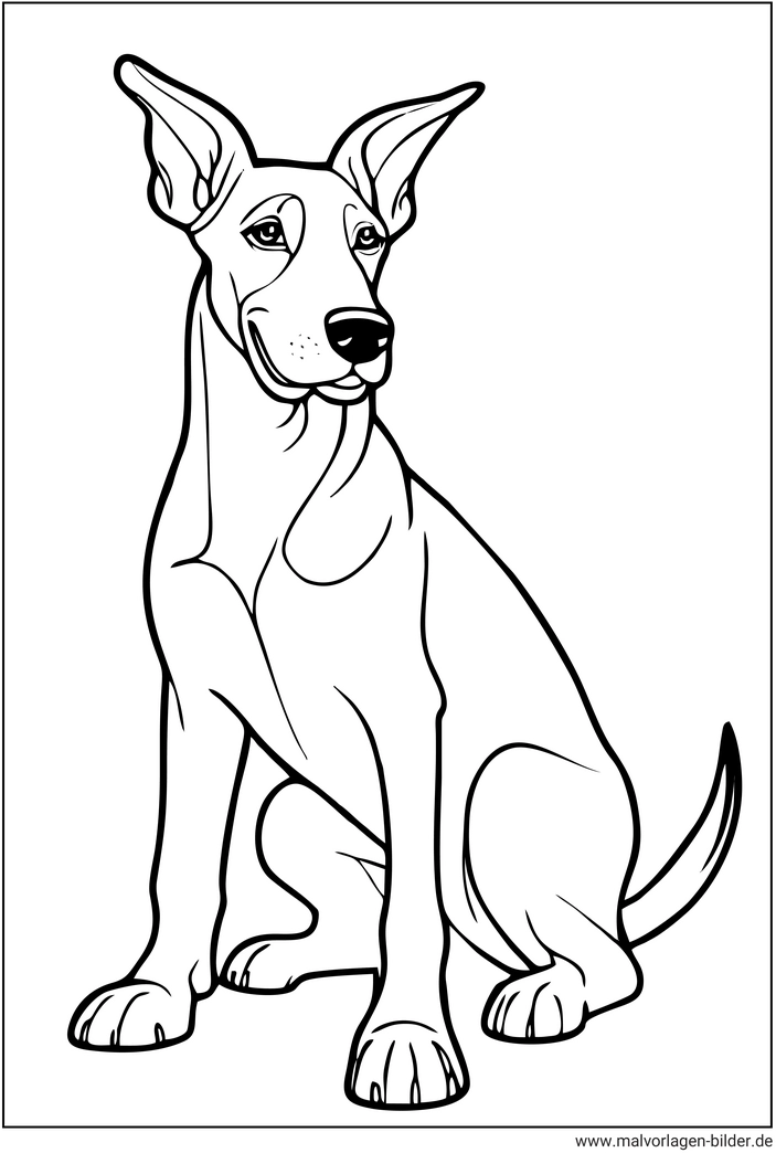 hund-ausmalbild-kreativ-entfalten