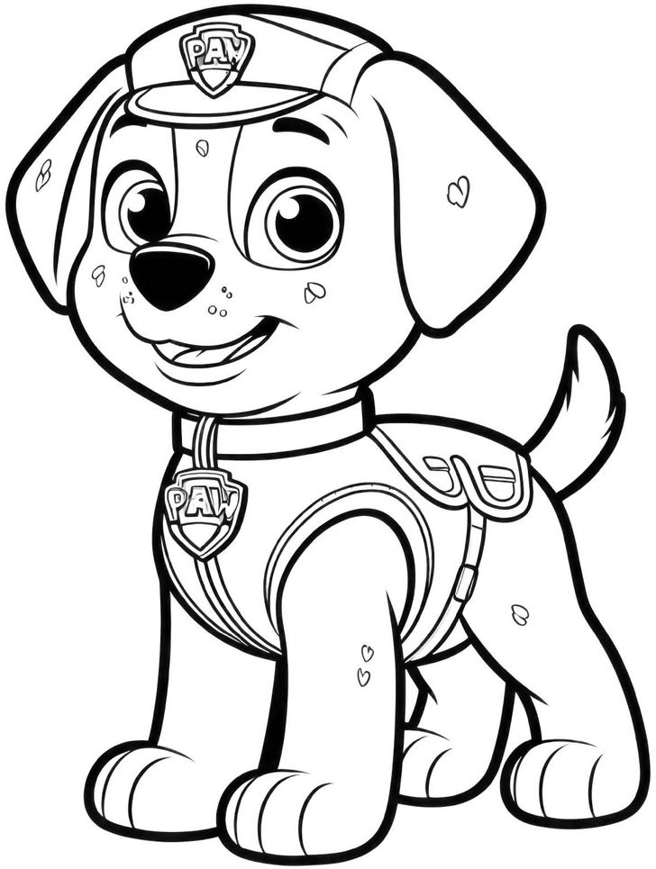 hund-ausmalvorlage-kinderprogramm