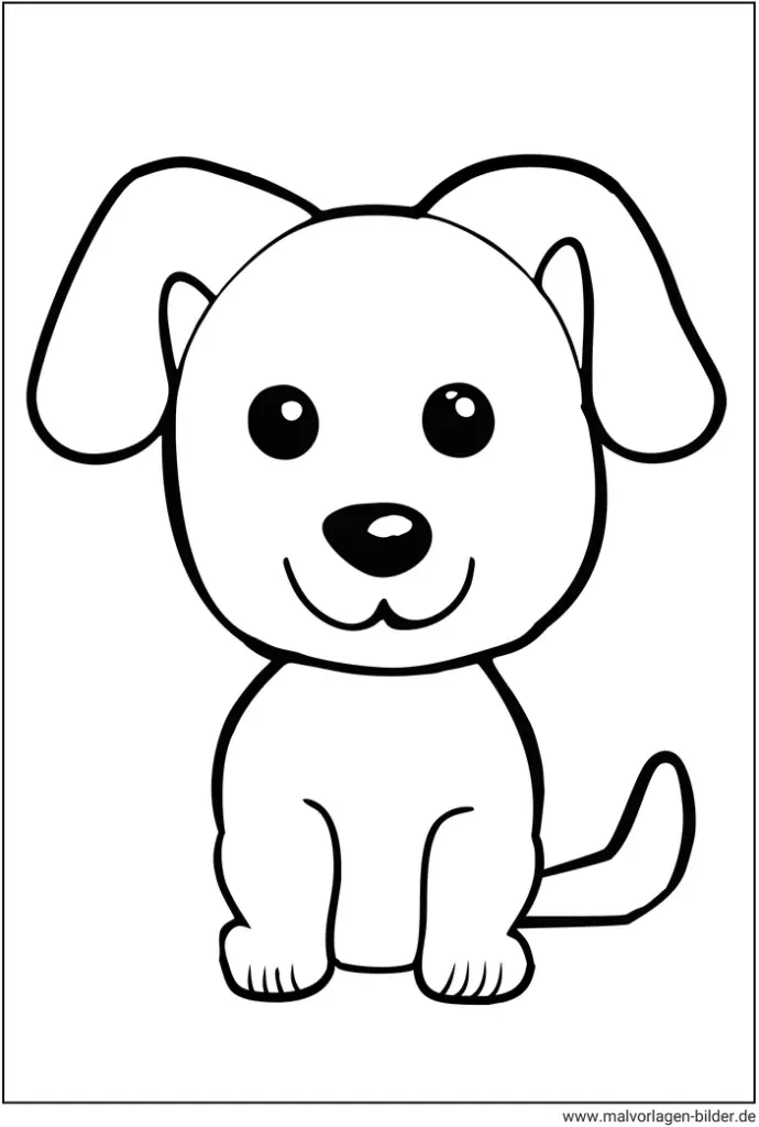 hund-ausmalvorlage-kreativ-gestalten
