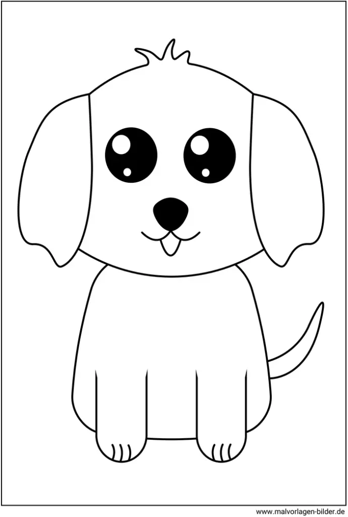 hund-ausmalvorlage-suesse-hunde-motiv
