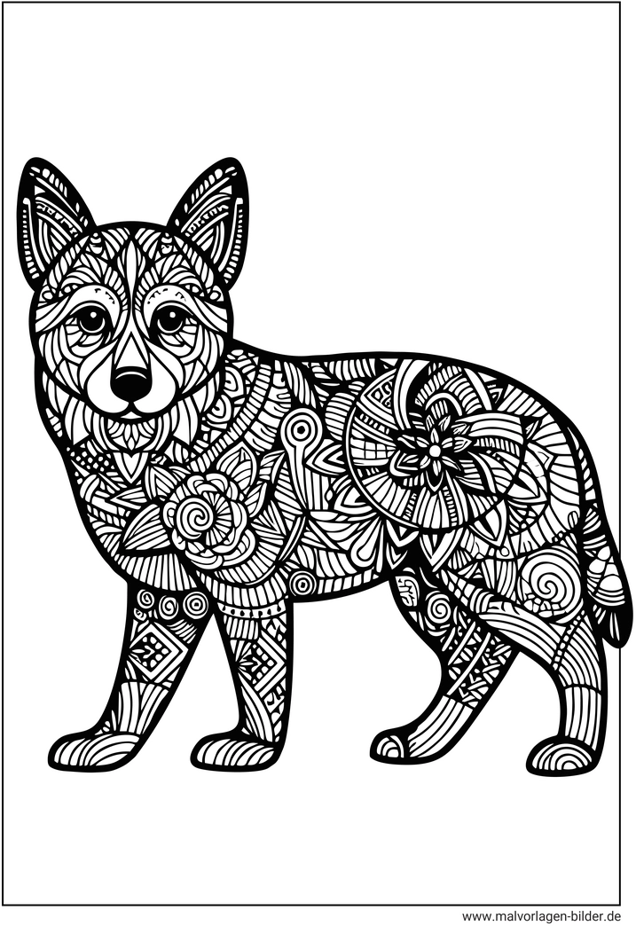 hund-mandala-ausmalvorlage-fuer-erwachsene