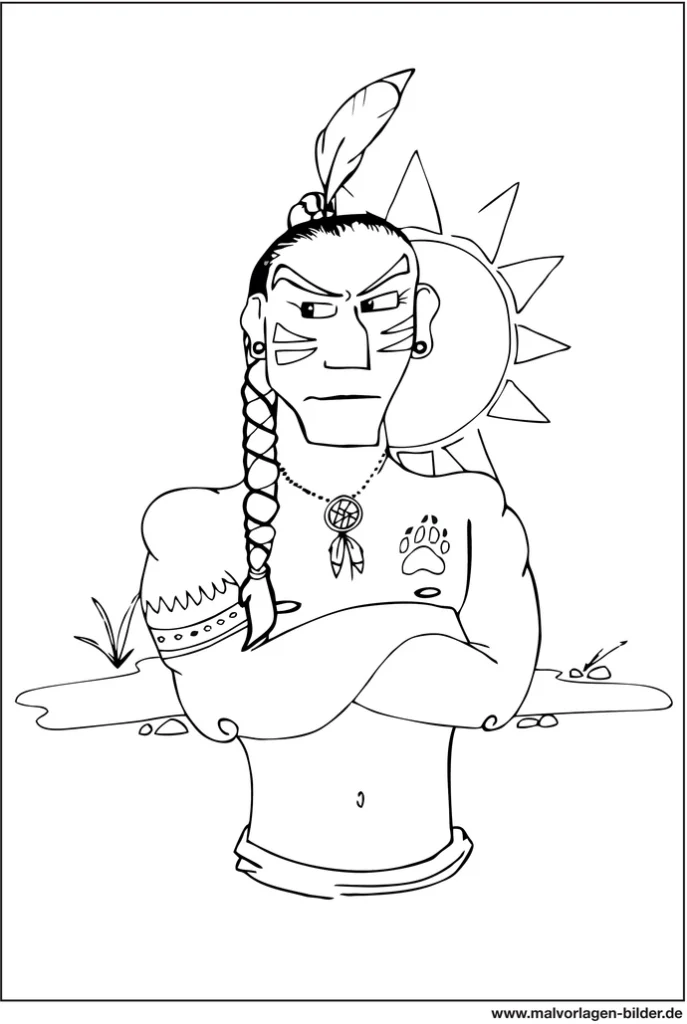 indianer-krieger-sonne-natur-motive
