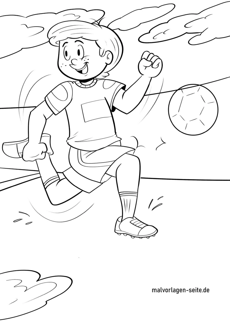 junge-fussballspielend-kreativ-ausmalen