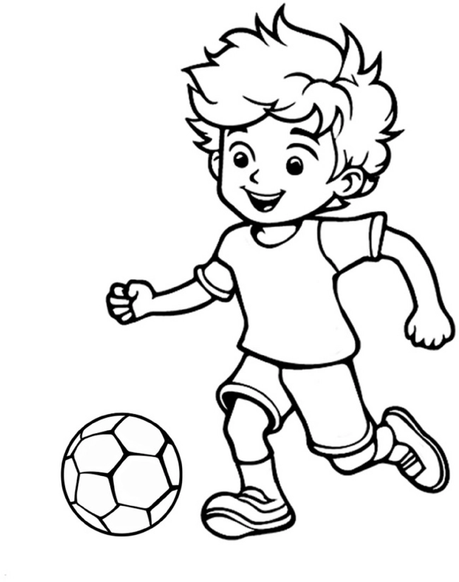 junge-mit-fussball-ausmalvorlage