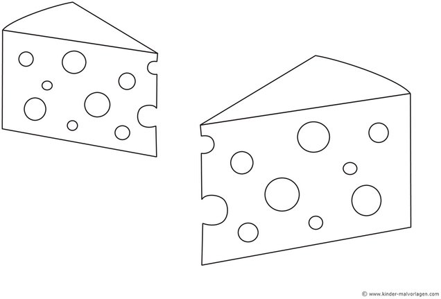 kaese-malvorlage-fuer-kinder-mit-loechern