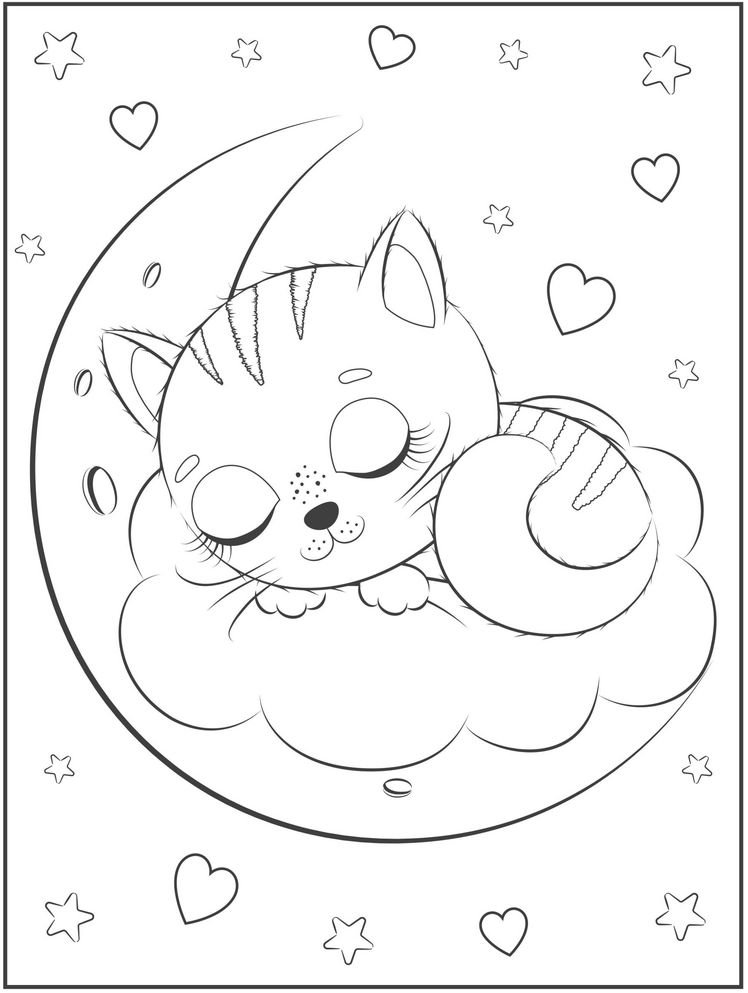 katze-auf-wolke-mit-sternen-und-herzen