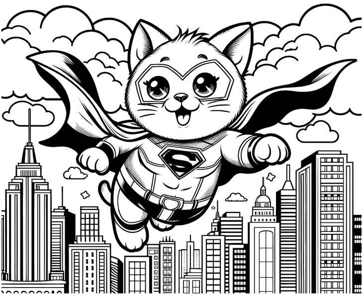 katzen-superheldin-in-der-stadt
