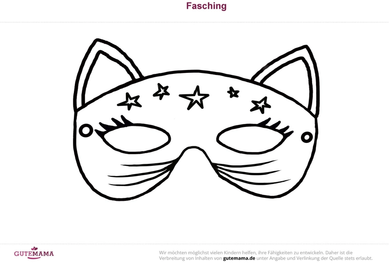 katzenmaske-fasching-malvorlage