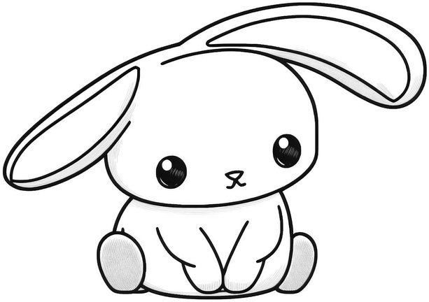 kawaii-hase-malvorlage