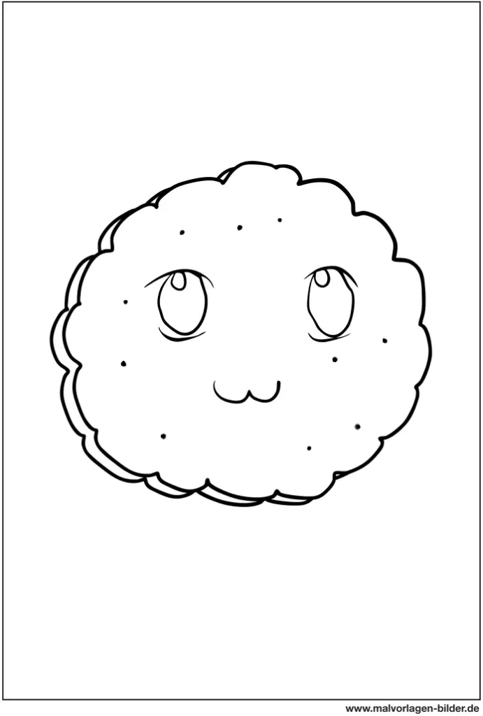 keks-mit-gesicht-ausmalbild