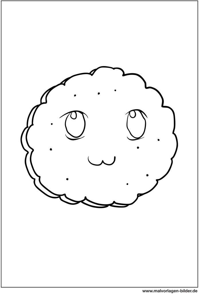 keks-mit-gesicht-ausmalbild
