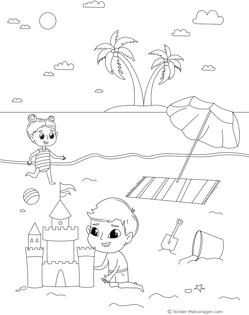 kinder-am-strand-sandburg-malen