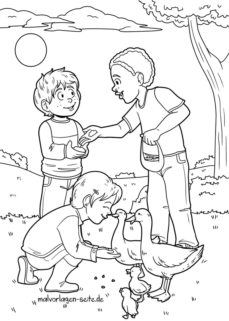 kinder-entenern-malen-vorlage