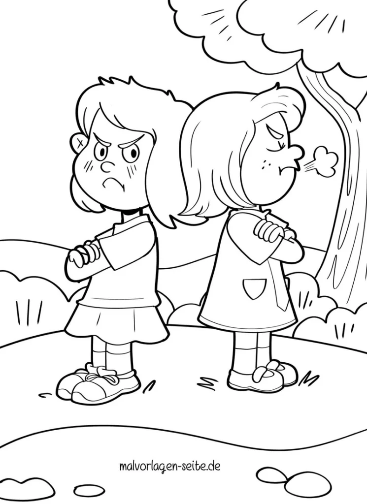 kinder-im-streit-mit-gefalteten-armen-und-emotionen