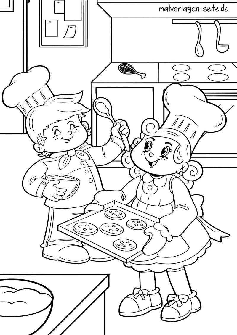 kleine-koeche-beim-kekse-backen