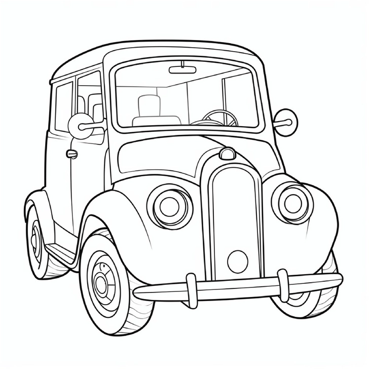 kleines-auto-malvorlage-klassisches-fahrzeug