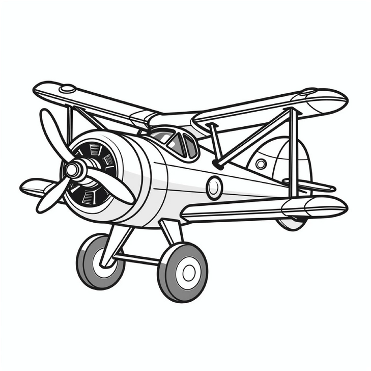 kleinflugzeug-malvorlage-kreativ-ausmalen