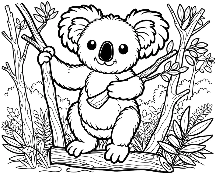 koala-ausmalvorlage-natur-und-tiere